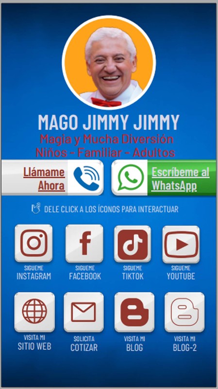 Virtual tarjeta mago Jimmy